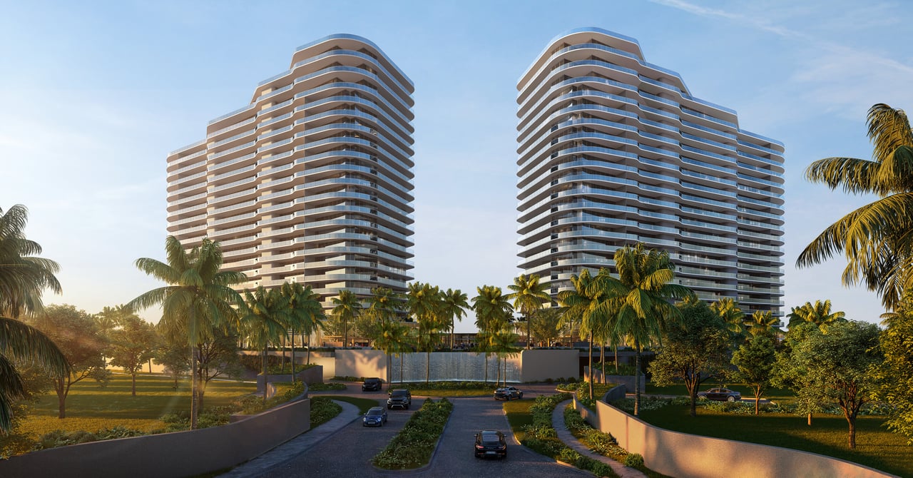 Ritz-Carlton Residences Estero Bay waterfront view