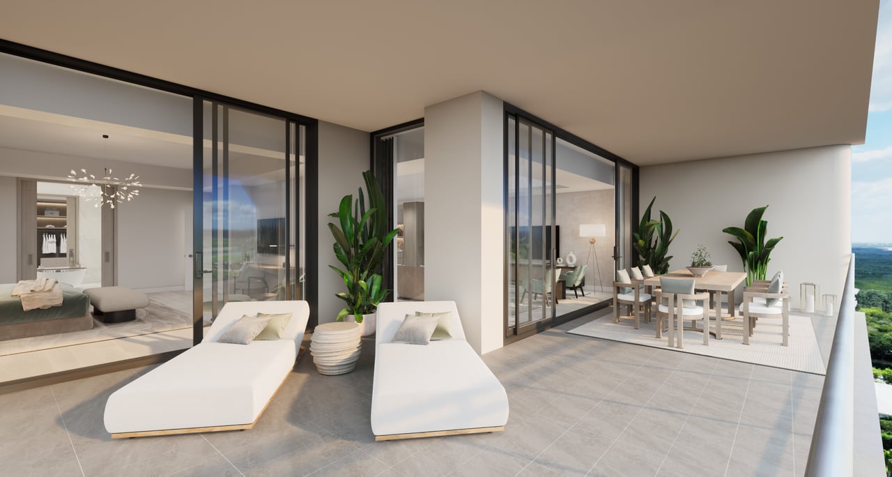 Ritz-Carlton Residences Estero Bay sunset